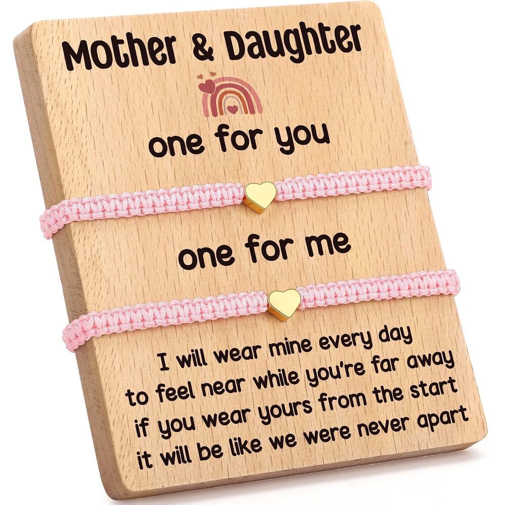 Mother Daughter Bracelets Mommy and Daughter Birthday Gifts Mom